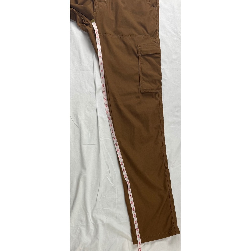 Prana Zion Slim Fit Mens 34x34 Brown Hiking Cargo Pants Stretch Outdoor - Picture 11 of 16